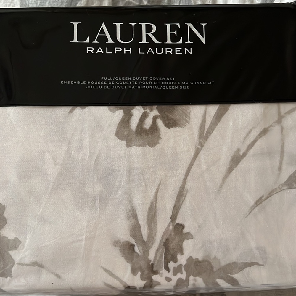 Lauren by Ralph Lauren Queen/Full Duvet Set